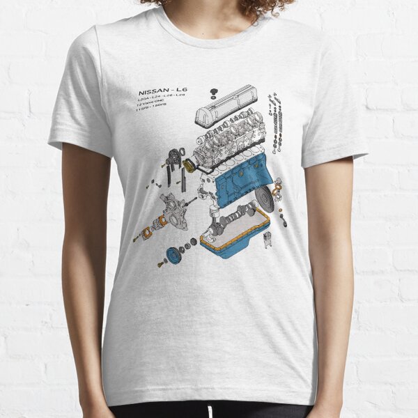 Download Exploded View Women's T-Shirts & Tops | Redbubble