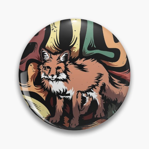 Item preview, Fox | Retro design for Fox Animal Lovers designed and sold by WearthisTee009.