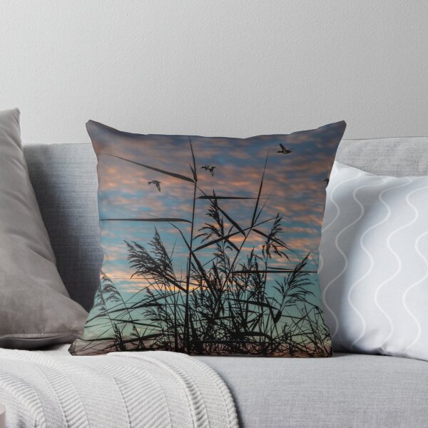 Item preview, wild grass with sunrise designed and sold by peterwyatt.