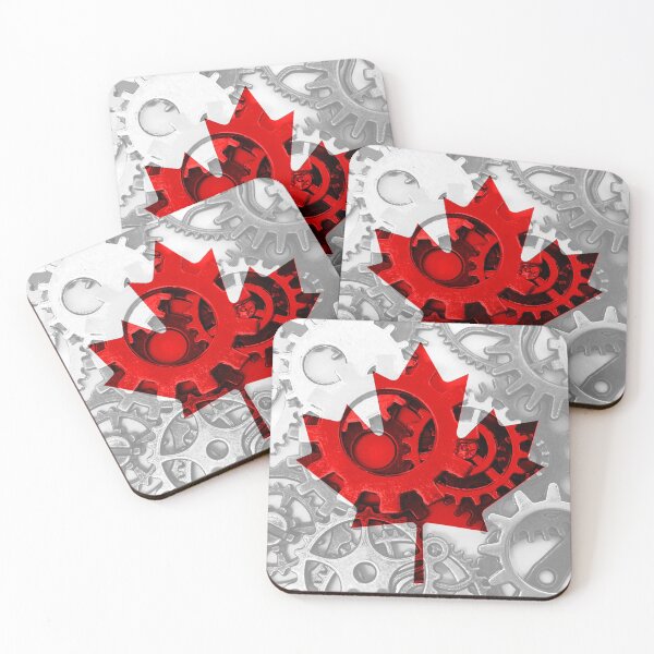 Item preview, Gear Flag of Canada Industrial Mechanic Engineer Flags designed and sold by Dr-Pen.