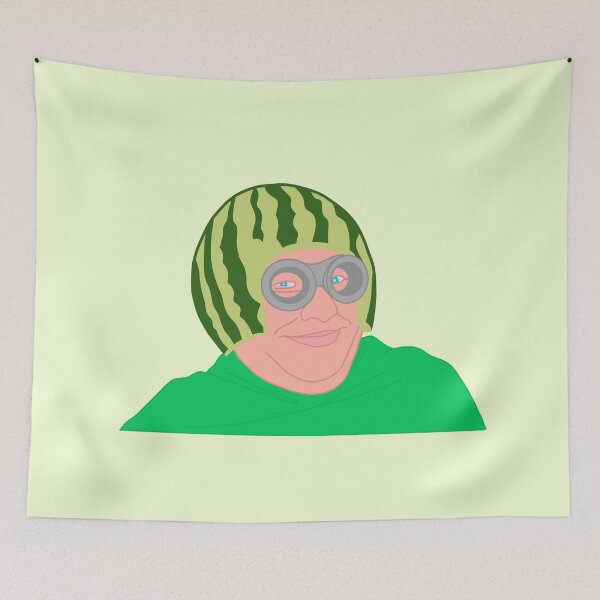 Item preview, Melon head stock photo  designed and sold by thicker than  a sticker.