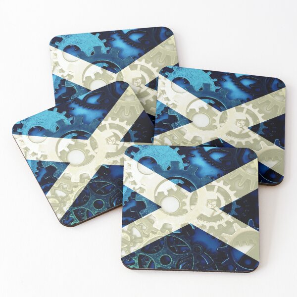 Item preview, Gear Flag of Scotland Industrial Mechanic Engineer Flags designed and sold by Dr-Pen.