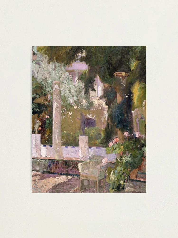 Joaquín Sorolla - The Gardens at the Sorolla Family House
