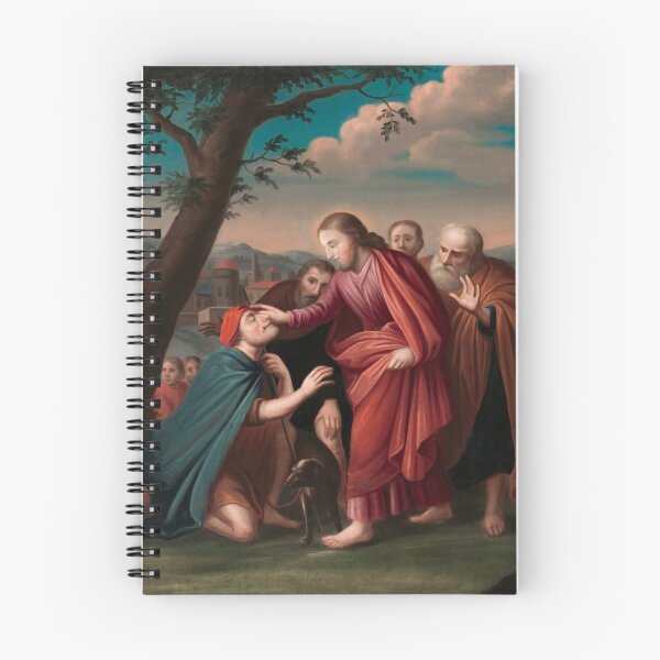 Item preview, Christ Healing The Blindman - Gerardus Duyckinck I designed and sold by warishellstore.