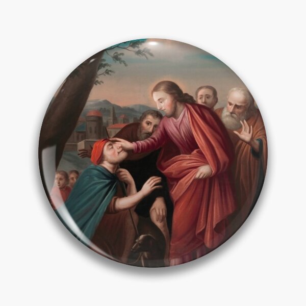 Item preview, Christ Healing The Blindman - Gerardus Duyckinck I designed and sold by warishellstore.