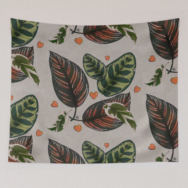 Item preview, Calathea lithograph designed and sold by spicysorrows.