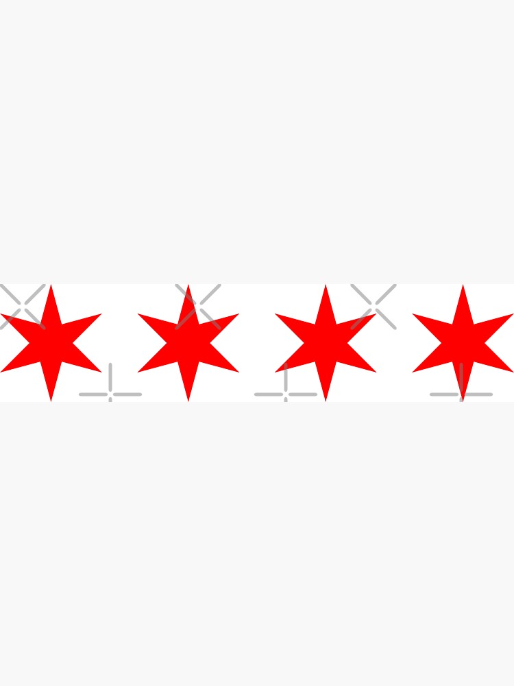 Chicago Flag T-shirt for Sale by trumoose, Redbubble