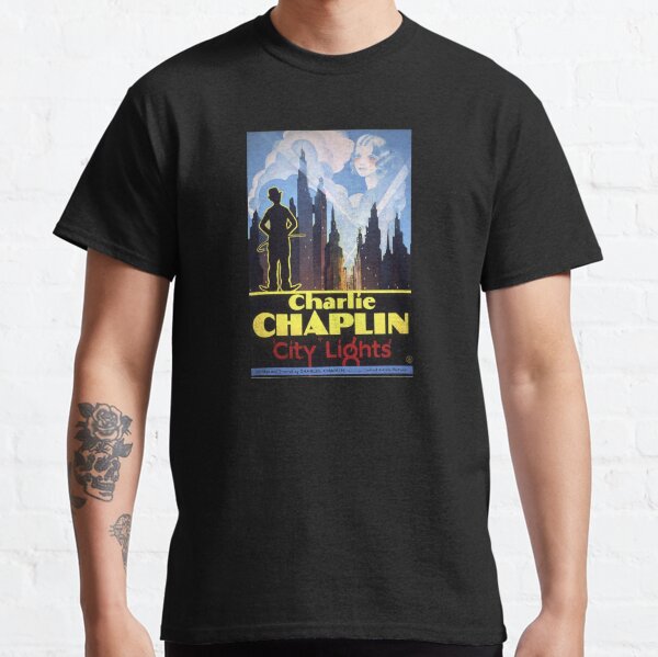 Luces de la ciudad de Charlie Chaplin Camiseta clásica