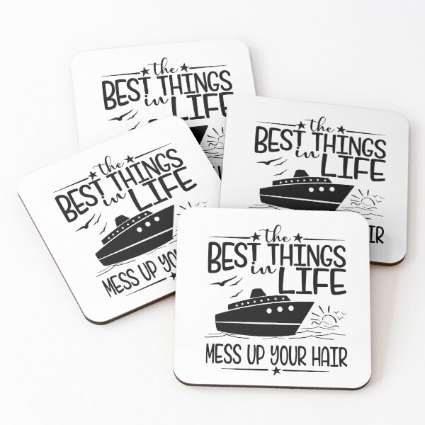 Item preview, The best things in life mess up your hair designed and sold by Brian Kroijer.