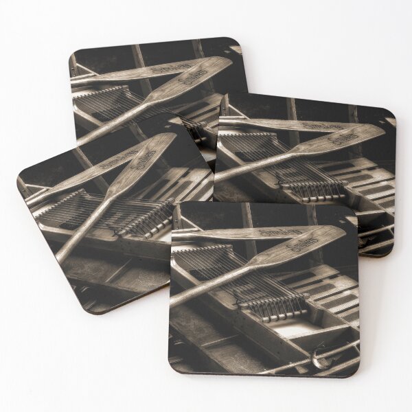 Item preview, Wooden Rowboat And Oars In Tonal Value designed and sold by CarolRMontoya.