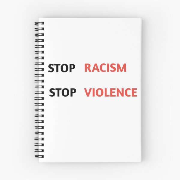 Item preview, Stop racism stop violence shirt designed and sold by Ayoublab.