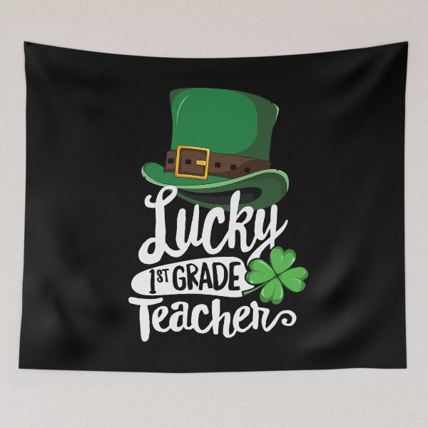 Item preview, Lucky 1st Grade Teacher T-Shirt St Patricks School Party designed and sold by 14thFloor.