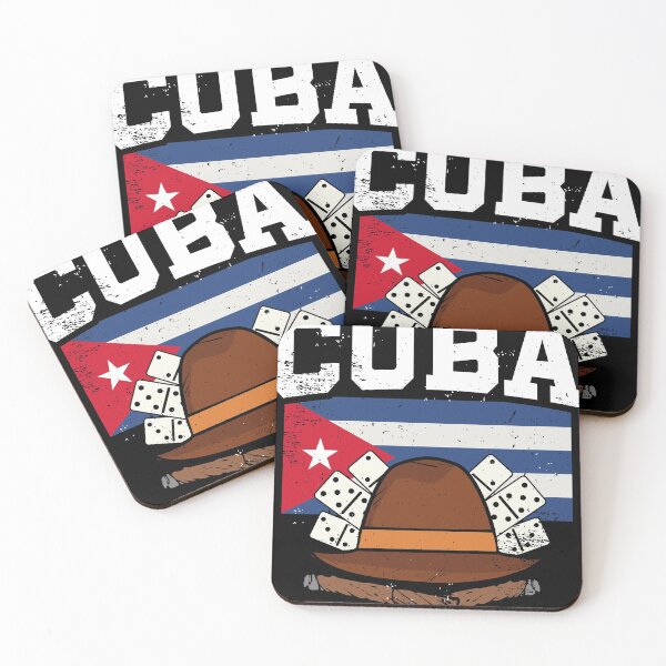 Item preview, Cuba Cigars Fedoras and Dominos Gift Design Idea print product designed and sold by Lisbob.