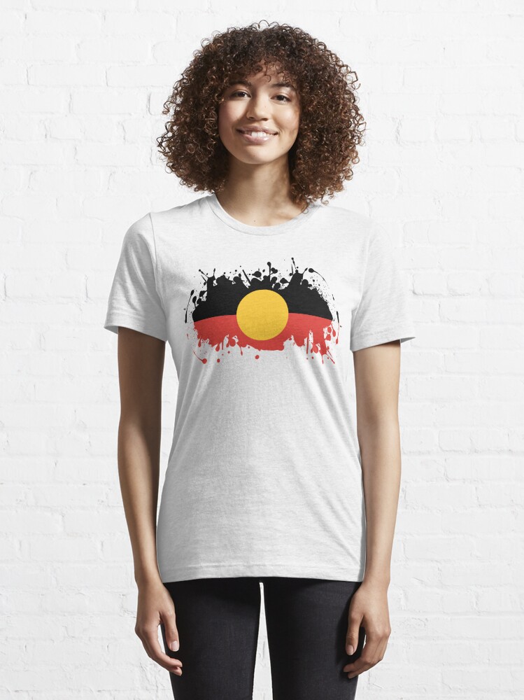 australian aboriginal flag t shirt