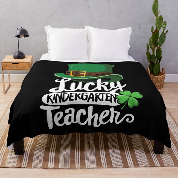 Item preview, Lucky Kindergarten Teacher T-Shirt St Patricks School Party designed and sold by 14thFloor.