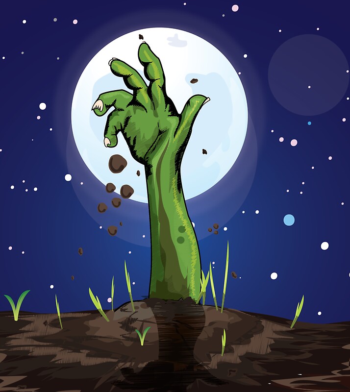 "Zombie Arm " by vectorwebstore Redbubble