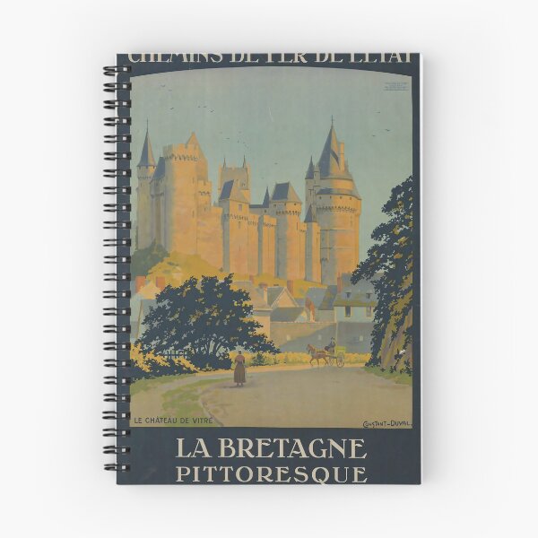 Aperçu de l'œuvre ETAT Bretagne used affiche vintage créée et vendue par stickart-marek.