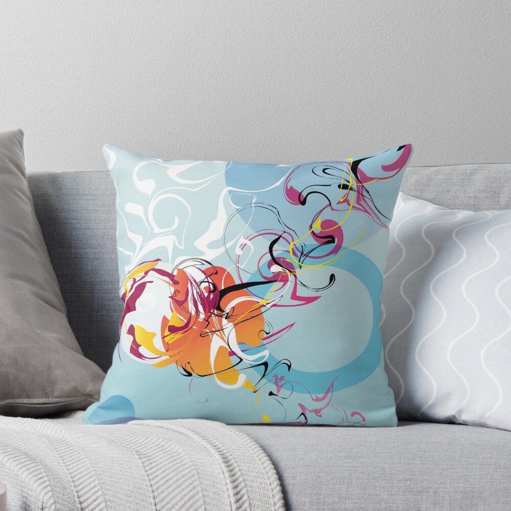 Item preview, Throw Pillow designed and sold by Rasah02.