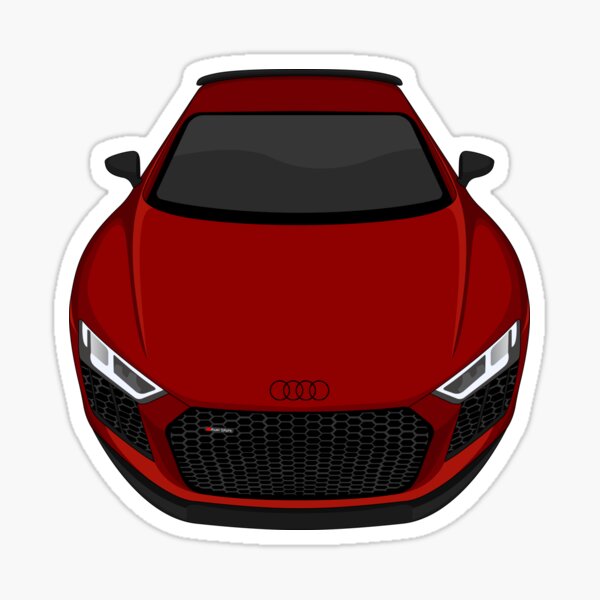 Audi R8 Stickers | Redbubble