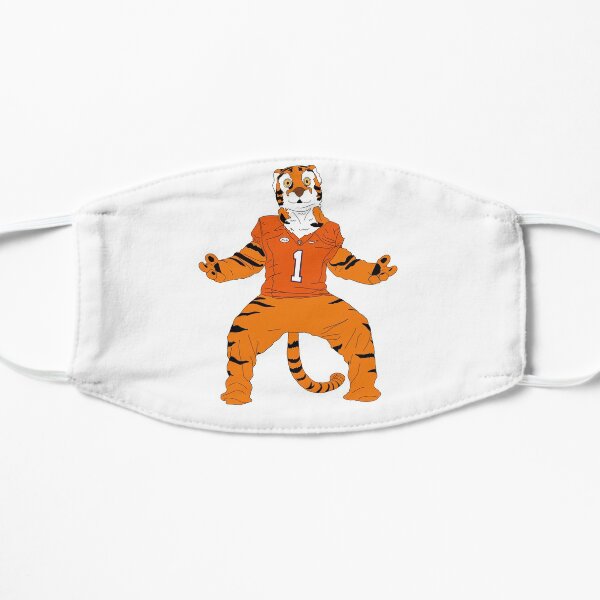 Clemson Tiger Flat Mask