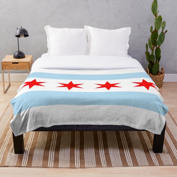 Chicago Flag T-shirt for Sale by trumoose, Redbubble