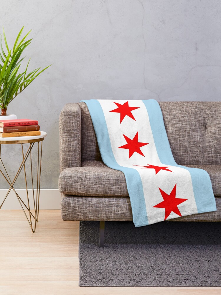 Chicago Flag T-shirt for Sale by trumoose, Redbubble