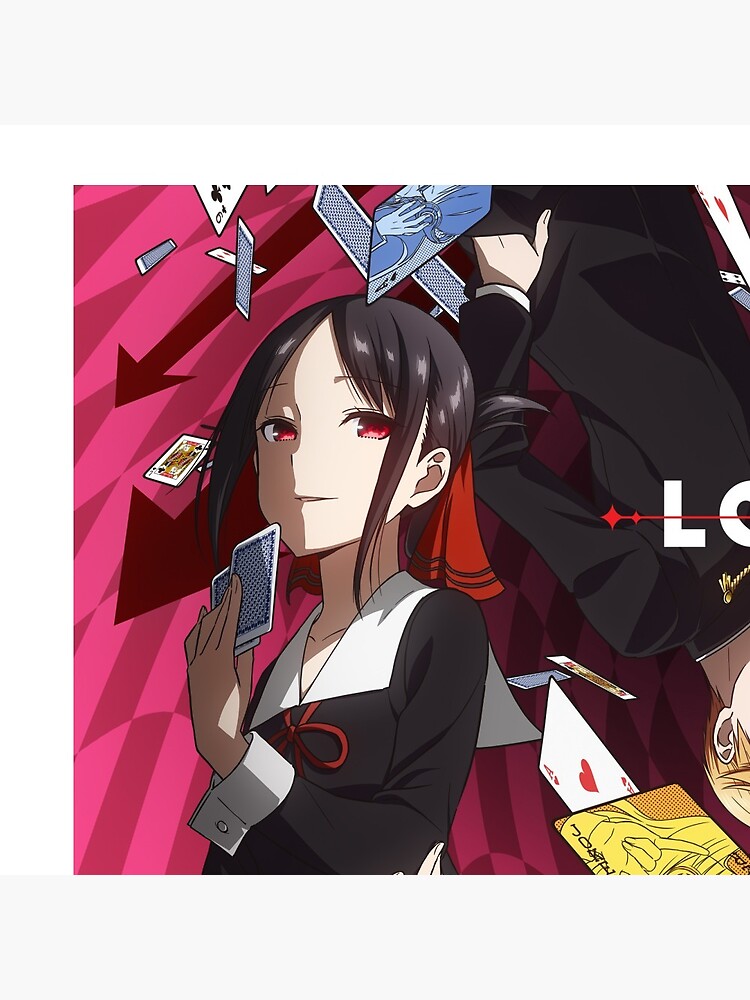 Kaguya Sama Love Is War Anime Pin By Teldame Redbubble