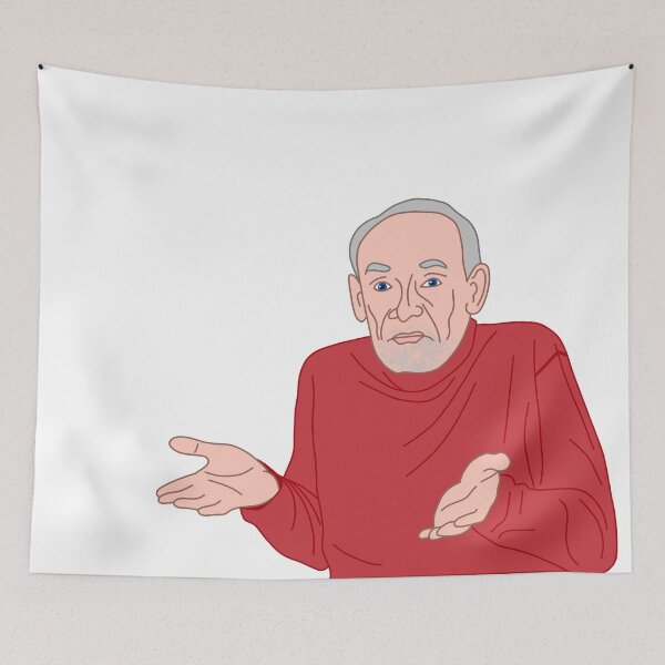 Item preview, Old Shrugging Man Stock Photo designed and sold by thicker than  a sticker.