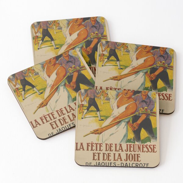 Item preview, La fete de la Jeunesse vintage travel poster designed and sold by stickart-marek.