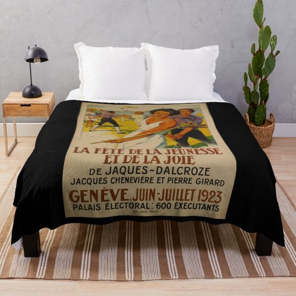 Item preview, La fete de la Jeunesse vintage travel poster designed and sold by stickart-marek.