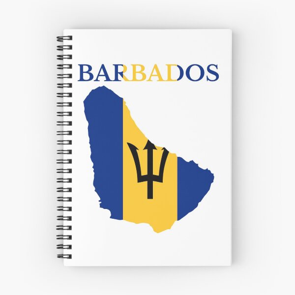 Artikelvorschau, Barbados Karte Flagge entworfen und verkauft von marosharaf.