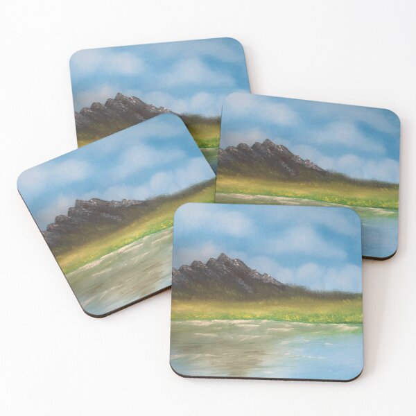 Item preview, Wildflower Shore Landscape Oil Painting designed and sold by JHermanRussell.