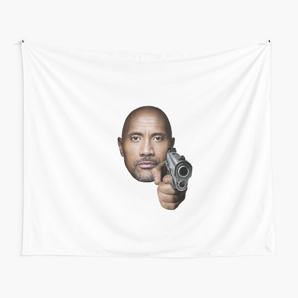  XYYDS Meme tapestry, The Rock Eating Pancakes Funny