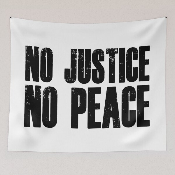 Item preview, No Justice No Peace designed and sold by ThingsShop.