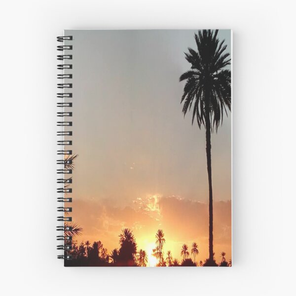 Item preview, A beautiful red sunset with palm and red sky designed and sold by faridman.