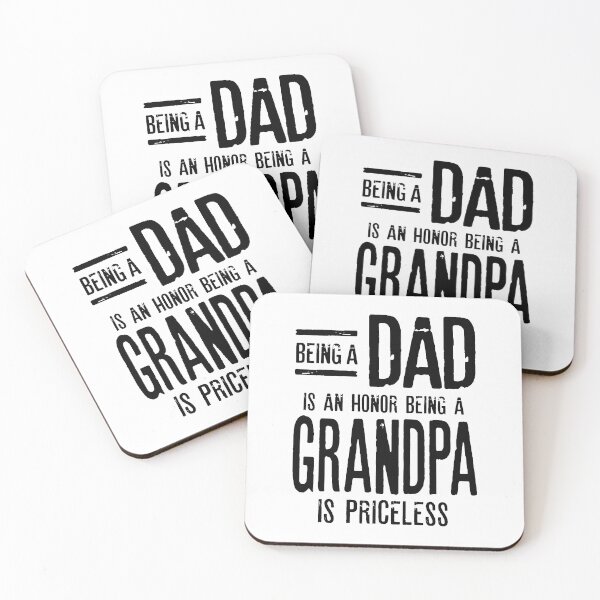 Item preview, Being A Dad Is An Honor Being A Grandpa Is Priceless designed and sold by cidolopez.