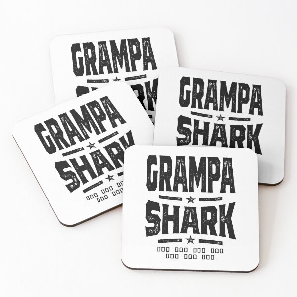 Item preview, Mens Grampa Shark Tee Funny Birthday Gifts Family designed and sold by cidolopez.