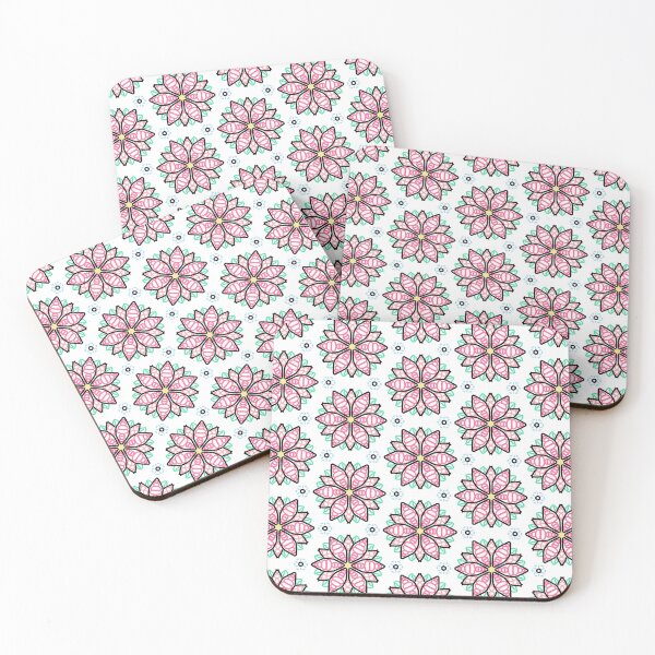 Item preview, Flower doodle pattern designed and sold by littledinosaurs.