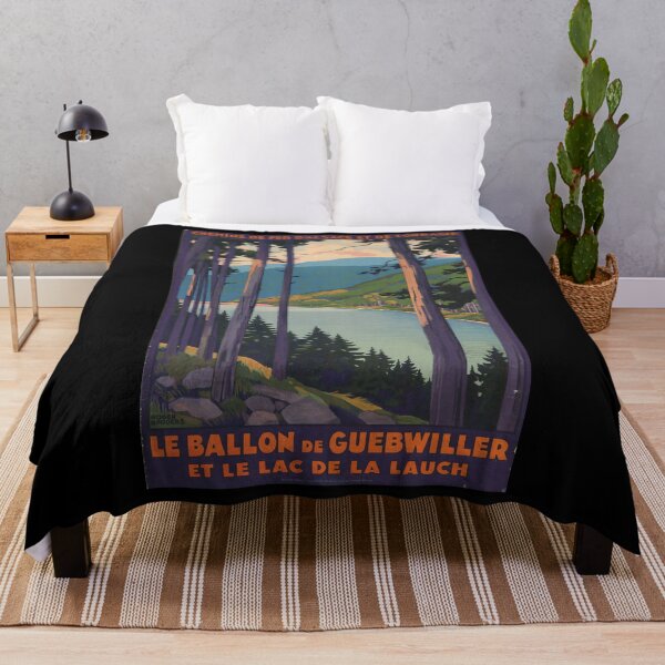 Item preview, ALSACE LORRAINE Guebwiller vintage travel poster designed and sold by stickart-marek.