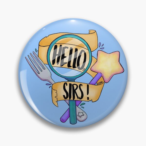 Item preview, Hello, Sirs! designed and sold by Alexa Martin.