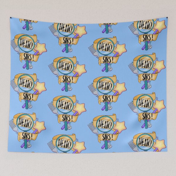 Item preview, Hello, Sirs! designed and sold by Alexa Martin.