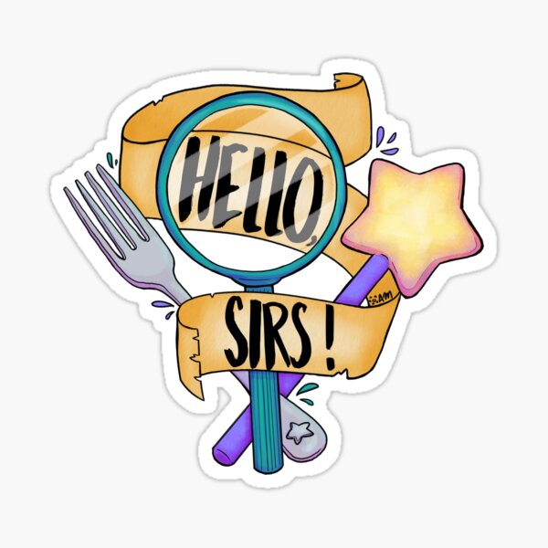 Hello, Sirs! Sticker