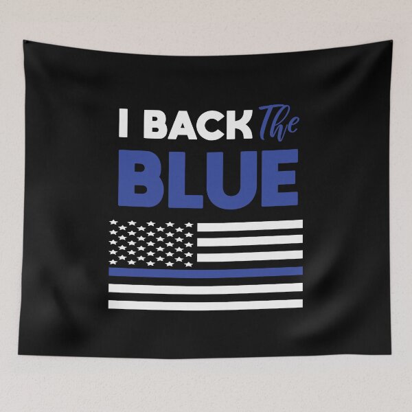 Item preview, Police Thin Blue Line: I Back the Blue  designed and sold by Nouni-abdo.