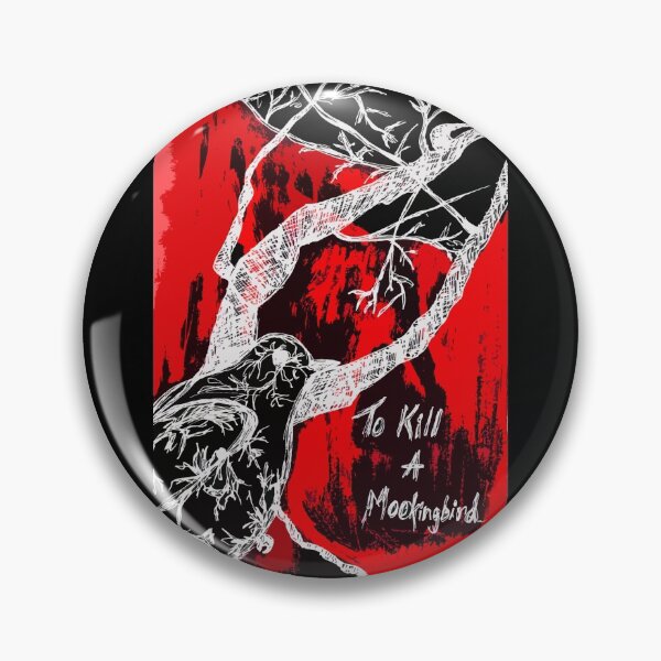 Item preview, | To Kill A Mockingbird | BLACK, WHITE & RED | designed and sold by Aarathi Somarajan.
