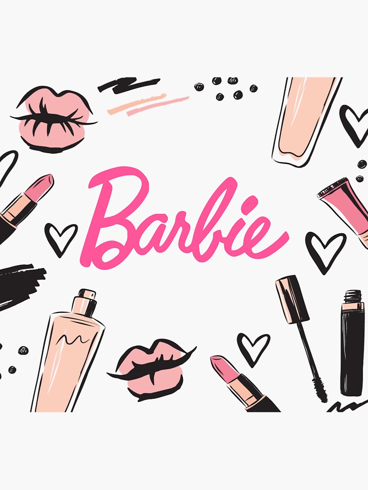 barbie decal stickers