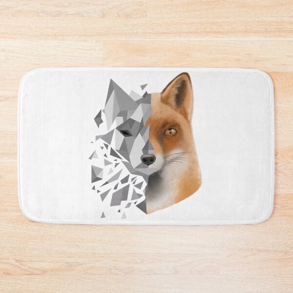 Item preview, gray shattered fox designed and sold by Maythedragonlord .