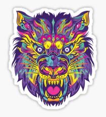Rainbow Tiger Sticker