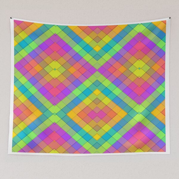 Item preview, Colorful Multi Colored Geometric Pattern, geometrical designs designed and sold by ChezM1989.