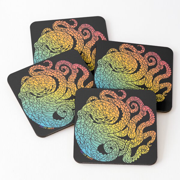 Item preview, Pride Octopus - Pansexual designed and sold by QuietChiaro.