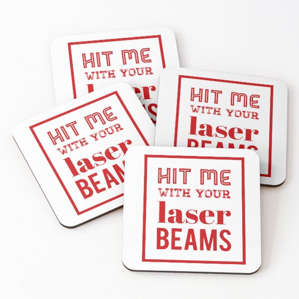 Item preview, Hit Me With Your Laser Beams designed and sold by OfferHeat.